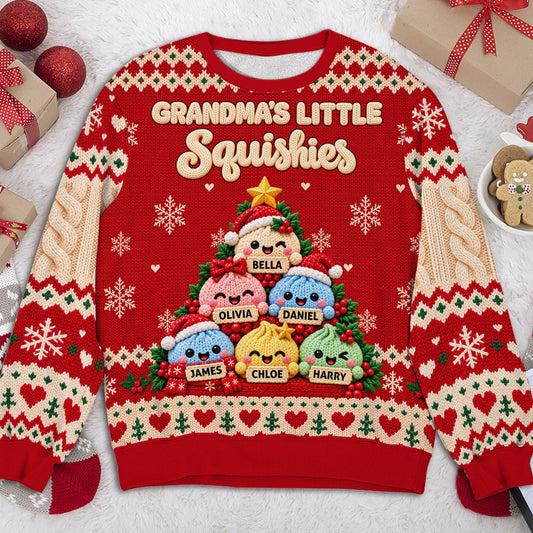 Little Squishies - Personalized All-Over-Print Sweatshirt