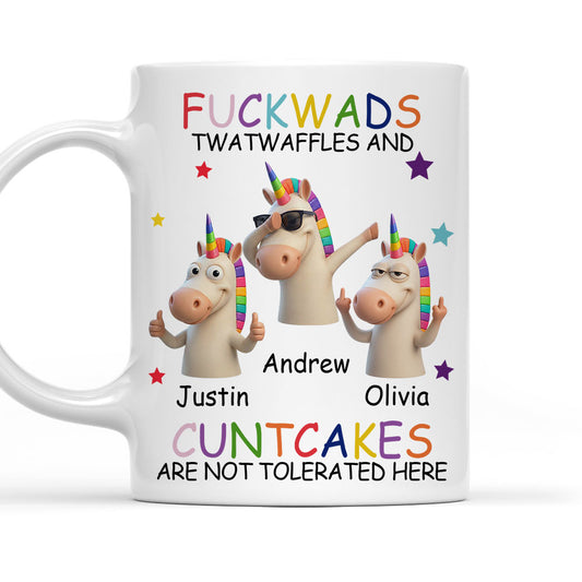 Not Tolerated Here 2 - Personalized Custom Coffee Mug