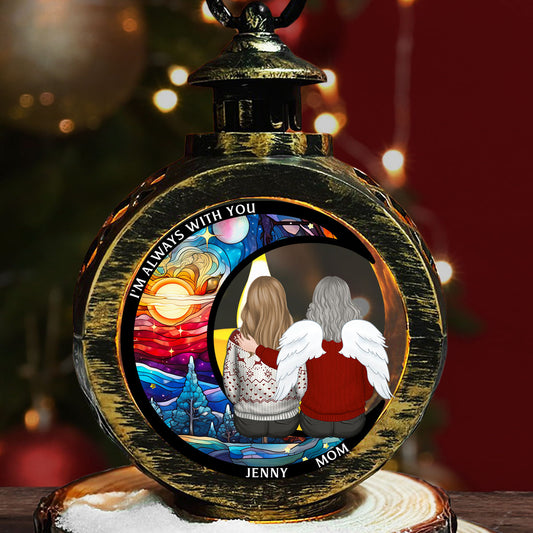 God Has You - Personalized Custom Christmas Lantern