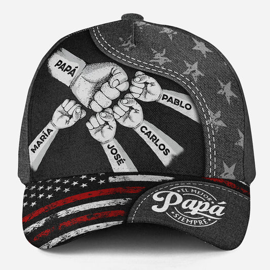 El Poder Del Papá Viene Del Amor - Gorra Clásica Personalizada