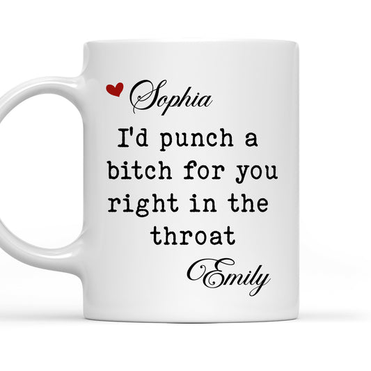 For My Best Friends - Personalized Custom Coffee Mug