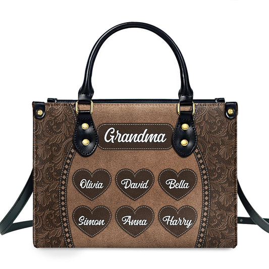 My Little Loves - Personalized Custom Leather Bag