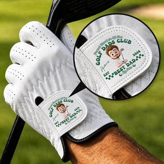 Golf Dads Club - Personalized Custom Golf Glove
