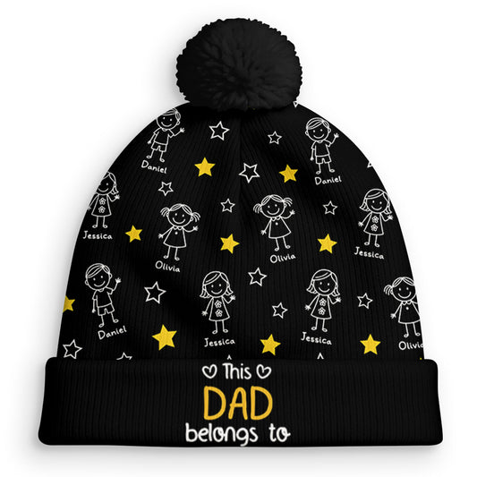 Forever Ever Your Side - Personalized Custom Bobble Beanie Hat