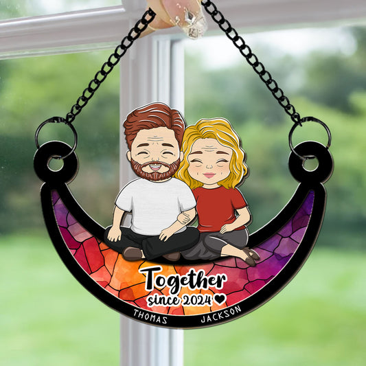 Together Since - Personalized Custom Suncatcher