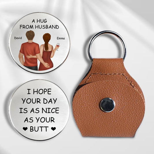I Hope Your Day Is Nice - Personalized Custom Pocket Hug