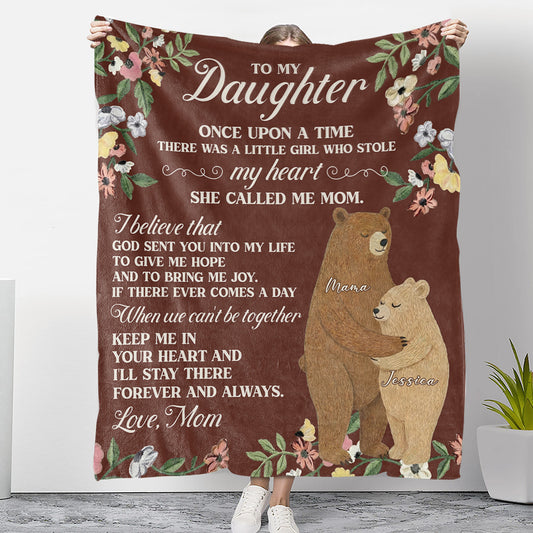 You Stole My Heart - Personalized Custom Fleece Blanket