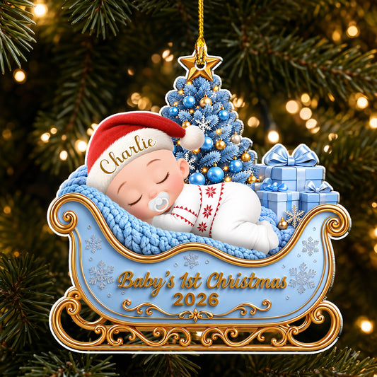 A Little Love This Christmas - Personalized Acrylic Ornament