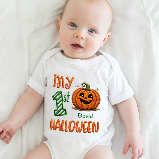 My First Spooky Adventure - Personalized Baby Onesie