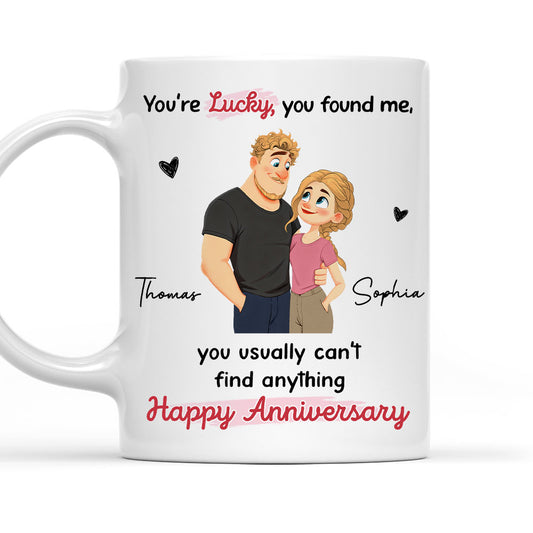 Lucky For Me - Personalized Custom Coffee Mug