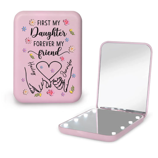 Forever My Friend - Personalized Custom LED Pocket Mirror