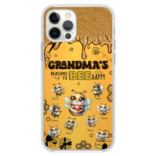 Bee Happy - Personalized Phone Case