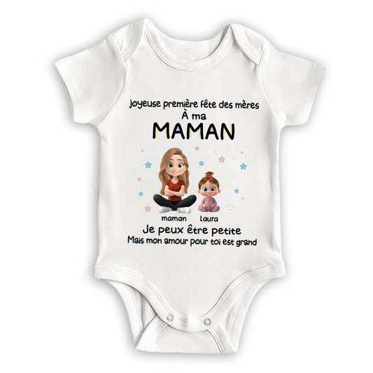 Notre Première Fête des Mères - Body Bébé Personnalisé