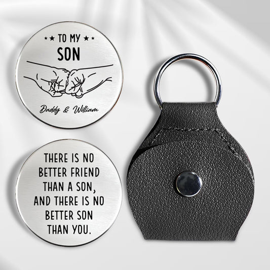 No Better Son Than You - Personalized Custom Pocket Hug
