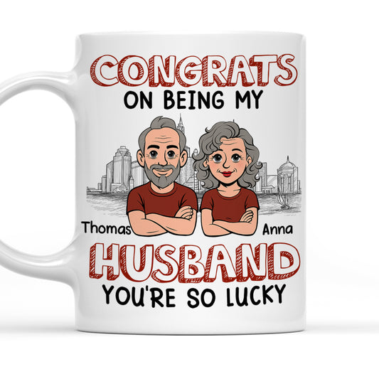 Being My Hubby - Personalized Custom Coffee Mug