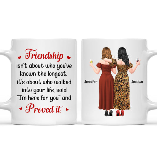  I Am Here For You - Personalized Custom Coffee Mug