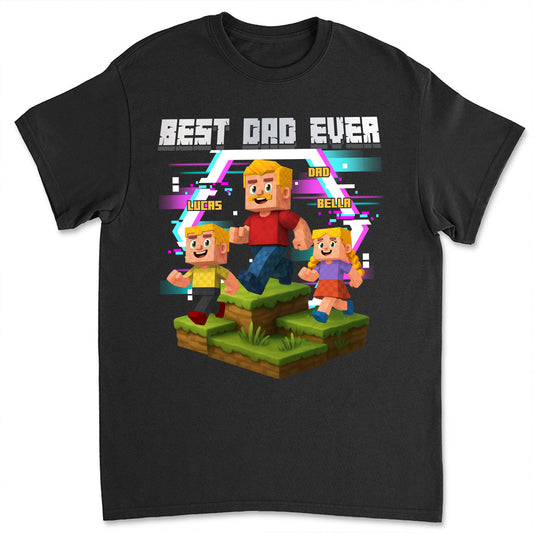 Daddy And Kids - Personalized Custom Shirt