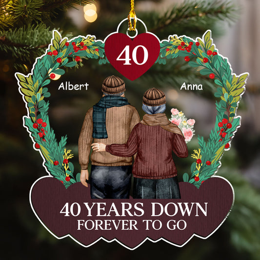 Forever To Go - Personalized Custom Acrylic Ornament