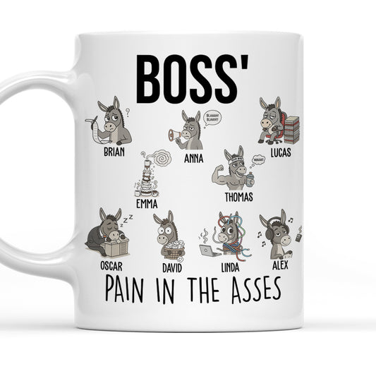 Funny Donkey Office Team - Personalized Custom Coffee Mug