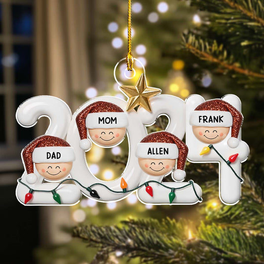 2024 Holiday - Personalized Custom Acrylic Ornament