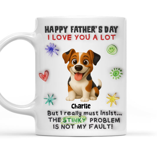 Believe Me Not My Fault - Personalized Custom 3D Inflated Effect Mug