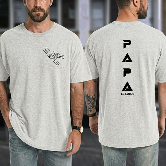 The Best Papa - Personalized Custom Shirt