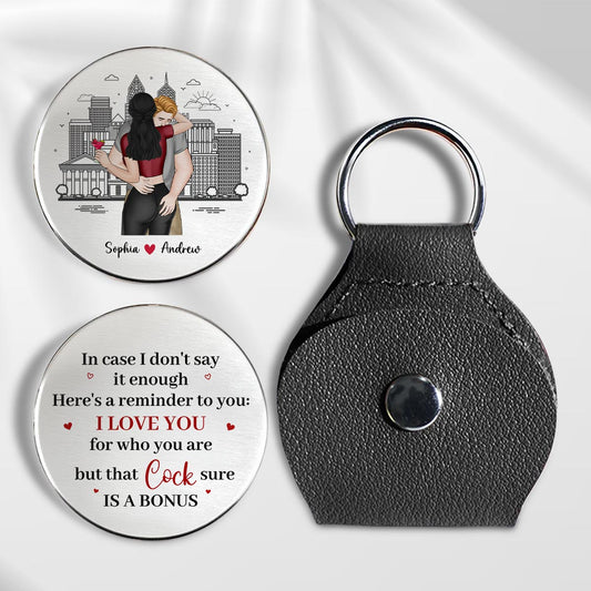 Here Is A Reminder To You - Personalized Custom Pocket Hug