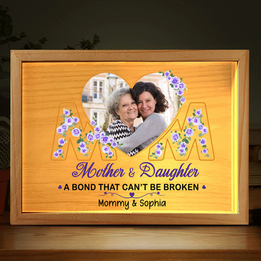 A Bond That Can Not Be Broken - Personalized Frame Light Box