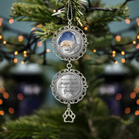 Beside You Photo - Personalized Custom Charming Ornament