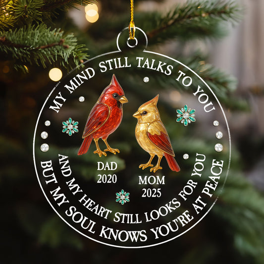 In Memoriam - Personalized Custom Acrylic Ornament