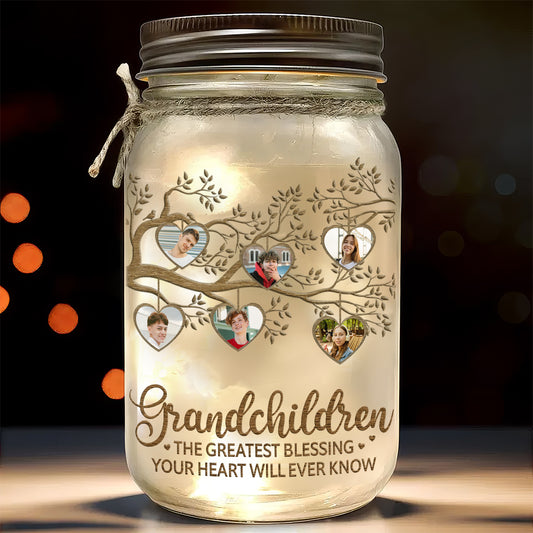 Where Life Begins - Personalized Custom Mason Jar Light
