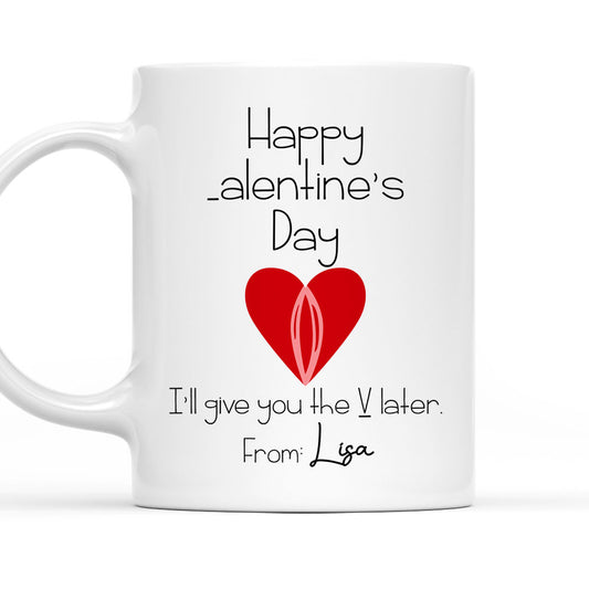 My V - Personalized Coffee Mug