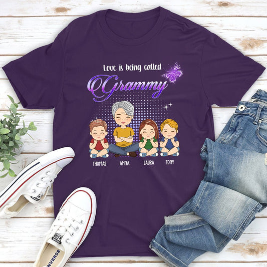 Being Called Grandma - Personalized Custom Unisex T-shirt - Blithe Hub