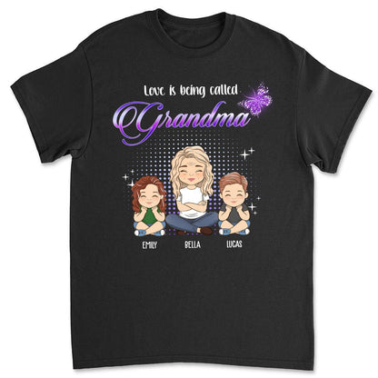 Being Called Grandma - Personalized Custom Unisex T-shirt - Blithe Hub