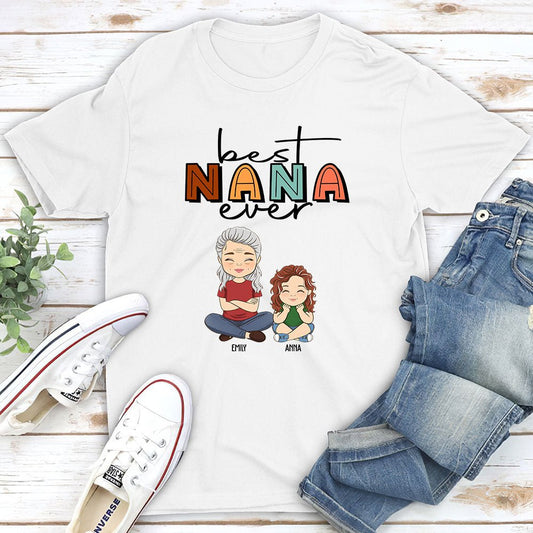 Best Grandma Ever - Personalized Custom Unisex T-shirt - Blithe Hub