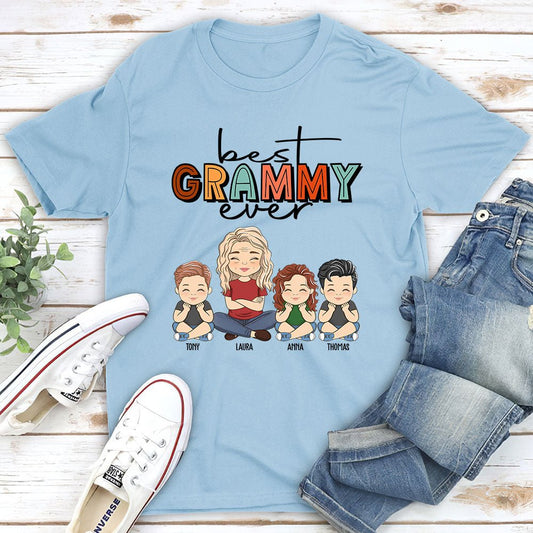 Best Grandma Ever - Personalized Custom Unisex T-shirt - Blithe Hub