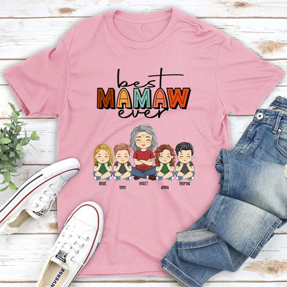 Best Grandma Ever - Personalized Custom Unisex T-shirt - Blithe Hub