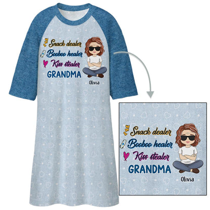 Booboo Healer - Personalized Custom 3/4 Sleeve Dress - Blithe Hub