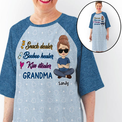 Booboo Healer - Personalized Custom 3/4 Sleeve Dress - Blithe Hub