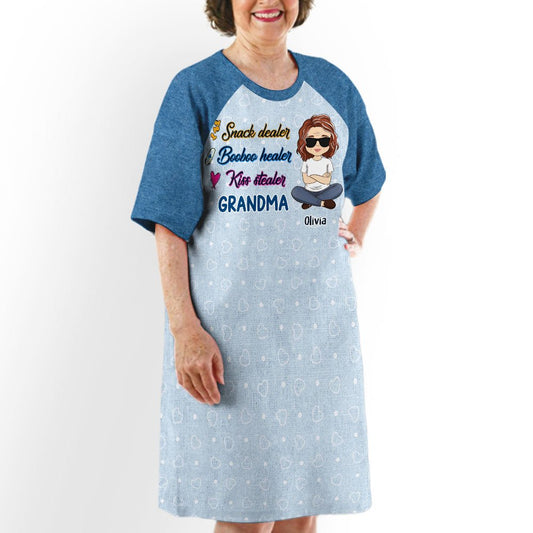 Booboo Healer - Personalized Custom 3/4 Sleeve Dress - Blithe Hub