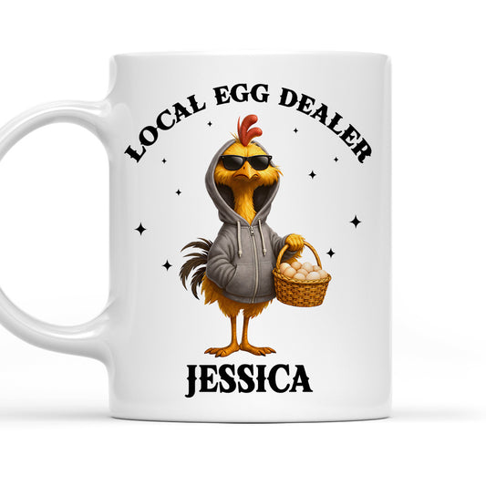 Best Eggs In Town - Personalized Custom Coffee Mug