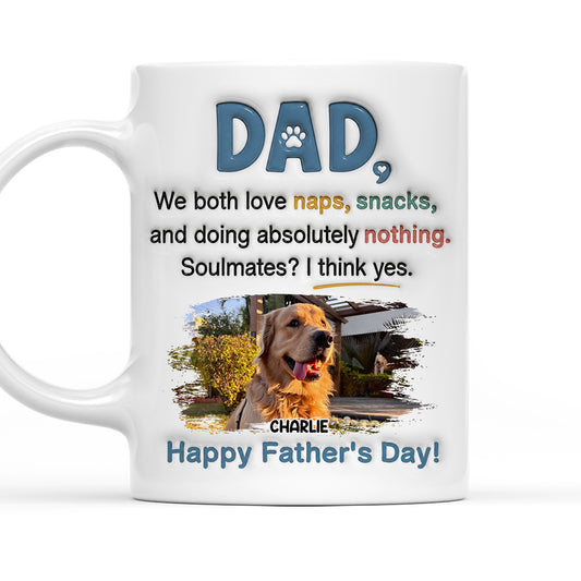 I Think Soulmates It Is Photo - Personalized Custom 3D Inflated Effect Mug