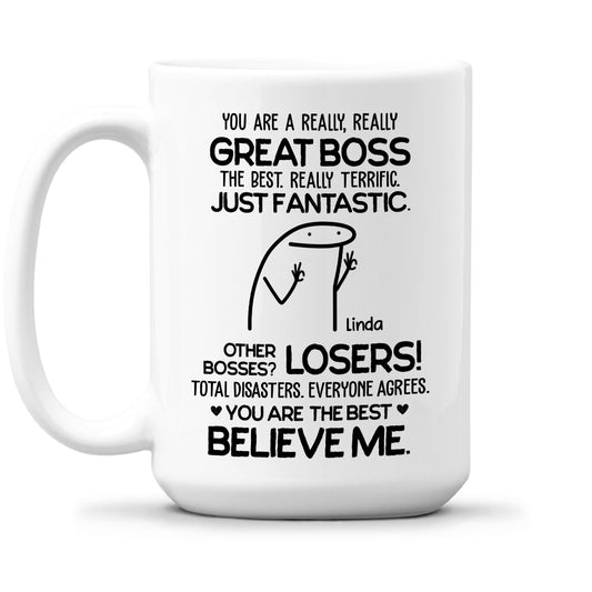 Believe Me - Personalized Custom Coffee Mug