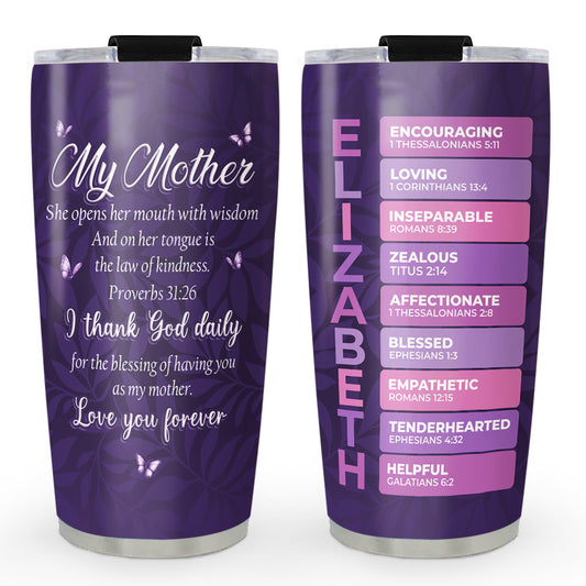 My Mom - Personalized Custom Tumbler