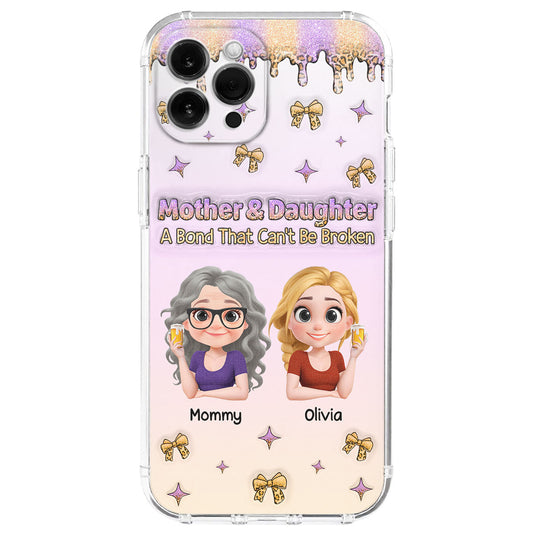 A Bond Between Mother And Daughter - Personalized 3D Inflated Effect Phone Case