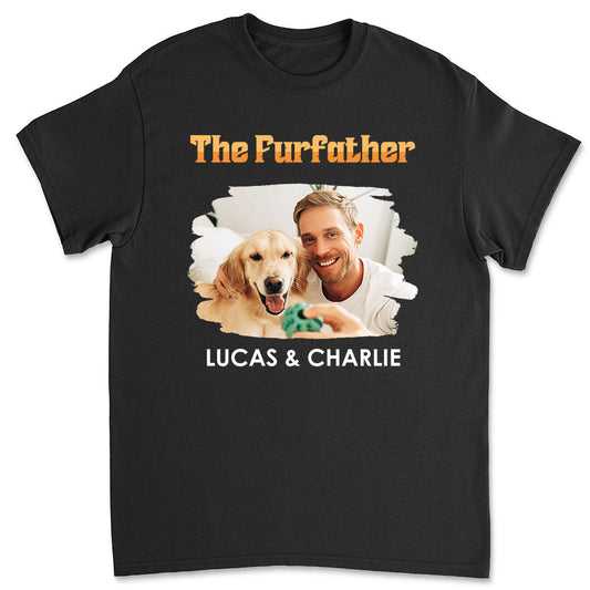 The Furfather Retro Photo - Personalized Custom Shirt