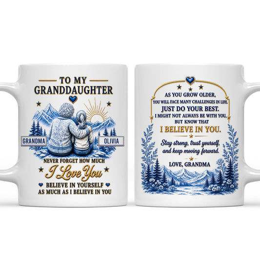 My Love Always Follows You - Personalized 3D Inflated Effect Mug