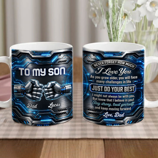 Stay Strong Trust Yourself - Personalized Custom 3D Effect Mug