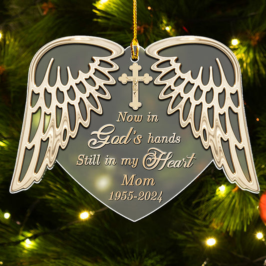 Still In My Heart - Personalized Custom Frosted Acrylic Ornament