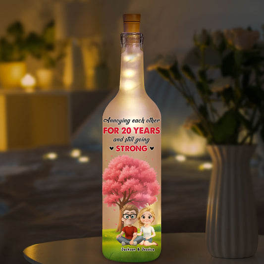 I Really Love You - Personalized Bottle Lamp
